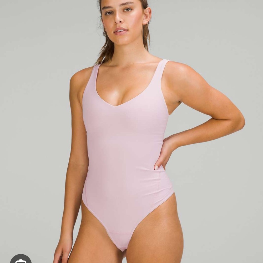 Lululemon Align Bodysuit - Pink Peony